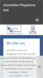 Mobile Screenshot of glueckstaedter-pflegedienst.de